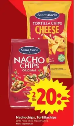 ICA Supermarket Nachochips, Tortillachips erbjuda