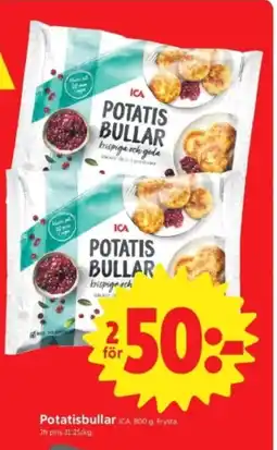 ICA Supermarket Potatisbullar erbjuda