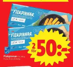 ICA Supermarket Fiskpinnar erbjuda
