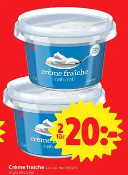 ICA Supermarket Crème fraiche erbjuda
