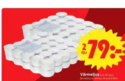 ICA Supermarket Värmeljus erbjuda