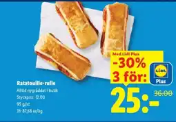 Lidl Ratatouille-rulle erbjuda