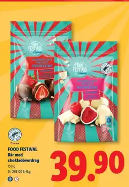 Lidl FOOD FESTIVAL Bär med chokladöverdrag erbjuda