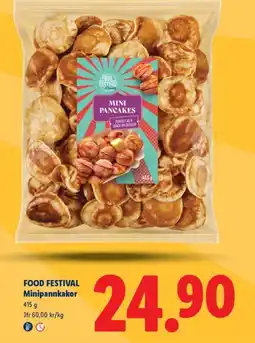 Lidl FOOD FESTIVAL Minipannkakor erbjuda
