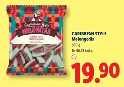 Lidl CARIBBEAN STYLE Melongodis erbjuda