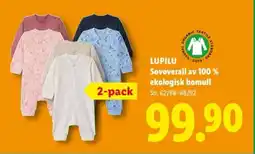 Lidl LUPILU Sovoverall av 100% ekologisk bomull erbjuda