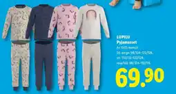 Lidl LUPILU Pyjamasset erbjuda