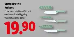 Lidl SILVERCREST Knivset erbjuda