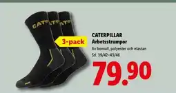 Lidl CATERPILLAR Arbetsstrumpor erbjuda