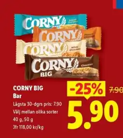 Lidl CORNY BIG Bar erbjuda