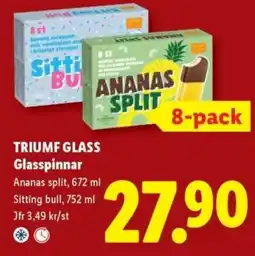 Lidl TRIUMF GLASS Glasspinnar erbjuda