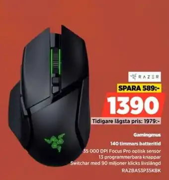 Power Razer Gamingmus erbjuda