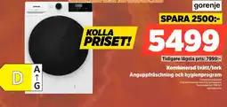 Power Gorenje Kombinerad tvätt/tork erbjuda