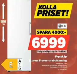 Power LG Frysskåp GFT61SWCSZ erbjuda