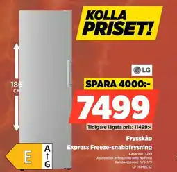 Power LG Frysskåp GFT61MBCSZ erbjuda