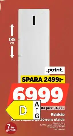 Power Point Kylskåp erbjuda