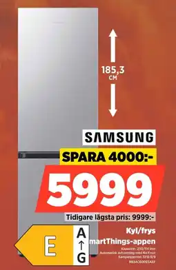 Power Samsung Kyl/frys martThings-appen erbjuda