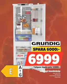 Power Grundig Inbyggt kombiskåp erbjuda
