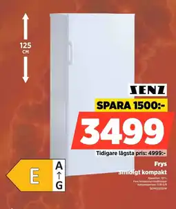 Power Senz Frys Smidigt kompakt erbjuda