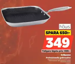 Power Hâws Grillpanna Professionella grillresultat erbjuda