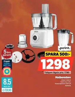Power Point Matberedare erbjuda