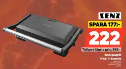 Power Senz Smörgåsgrill PFAS-fri keramik erbjuda