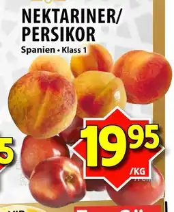 Matvärlden Tensta NEKTARINER/ PERSIKOR erbjuda