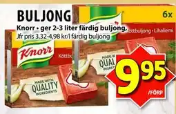 Matvärlden Tensta BULJONG erbjuda