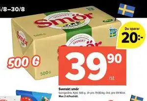 Svenskt smör