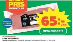 Coop Färsk fläskytterfilé erbjuda