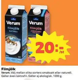 Coop Filmjölk erbjuda