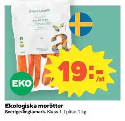 Coop Ekologiska morötter erbjuda