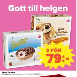 Coop Glass flerpack erbjuda