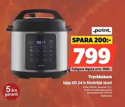 Power Point Tryckkokare Upp till 24 h fördröjd start erbjuda