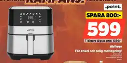 Power Point Airfryer För enkel och rolig matlagning! erbjuda