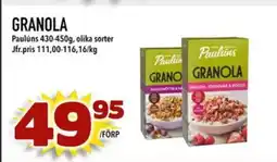 Rinkeby Matcenter Paulúns Granola erbjuda