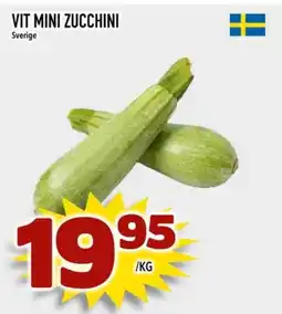 Rinkeby Matcenter Vit mini zucchini erbjuda