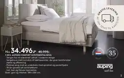 Seng Auping Comfort kontinentalseng erbjuda