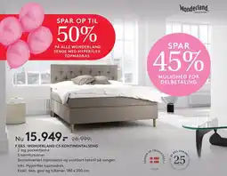 Seng Wonderland C5 kontinentalseng erbjuda