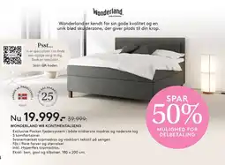 Seng Wonderland W8 kontinentalseng erbjuda