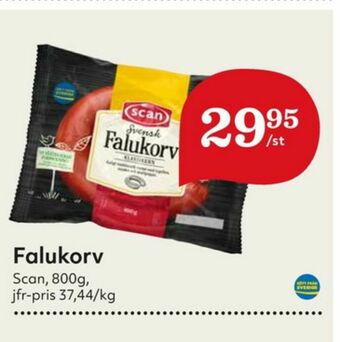 Hemköp Scan Falukorv erbjuda
