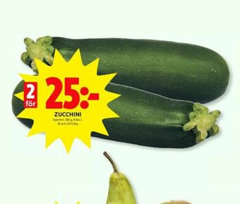ICA Kvantum Zucchini erbjuda