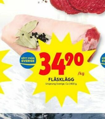 ICA Kvantum Fläsklägg erbjuda