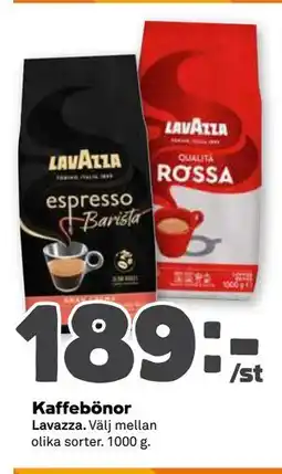 Stora Coop Kaffebönor erbjuda