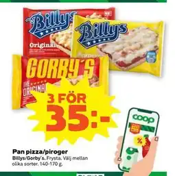 Stora Coop Pan pizza/piroger erbjuda