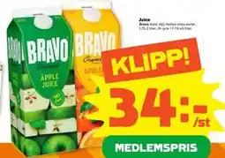 Stora Coop Juice, Medlemspris erbjuda