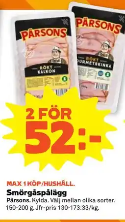 Stora Coop Smörgåspålägg erbjuda