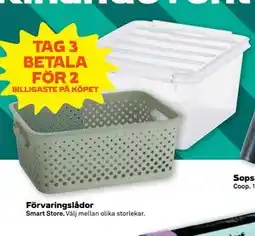 Stora Coop Förvaringslådor erbjuda