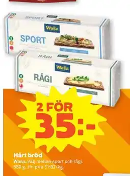 Stora Coop Hårt bröd erbjuda