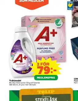 Stora Coop Tvättmedel, Medlemspris erbjuda